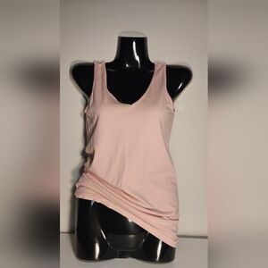 Pink shapewear tank top